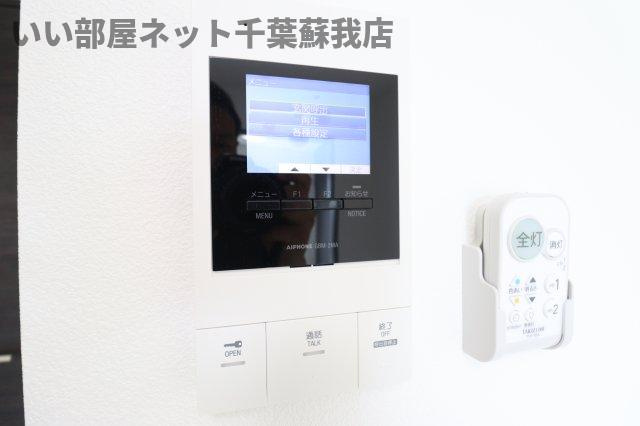 ジーメゾン千葉浜野のセキュリティ|TVモニターホン付きでセキュリティ面も安心！
