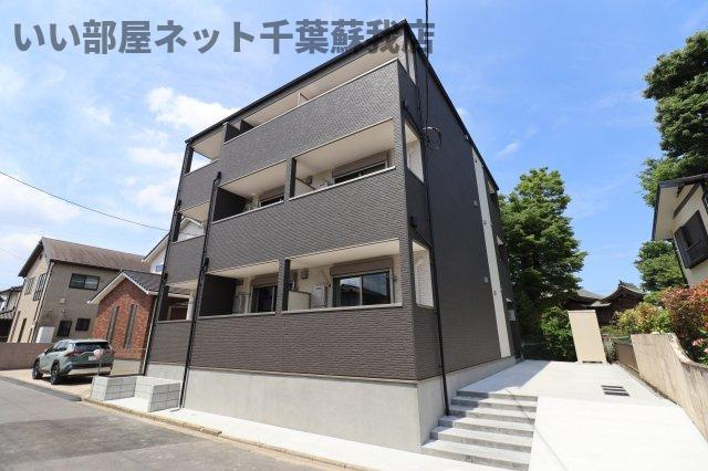 ジーメゾン千葉浜野の外観|落ち着いた雰囲気の外観です