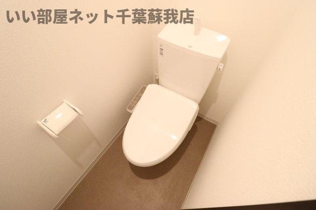 ジーメゾン千葉浜野のトイレ|落ち着いたトイレです