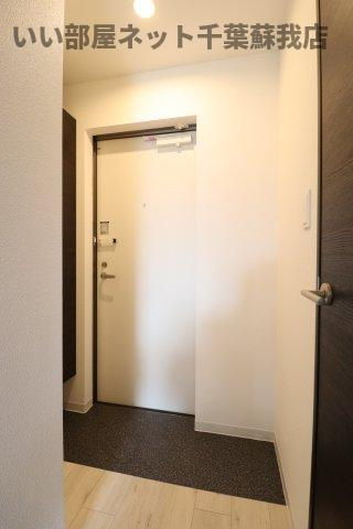 ジーメゾン千葉浜野の玄関|ゆったりとした玄関です