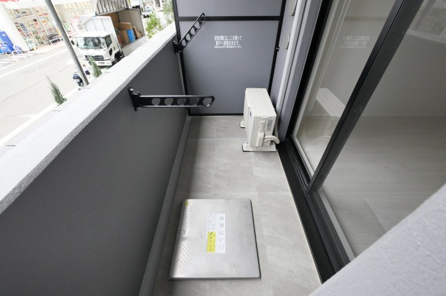 大阪市港区波除２丁目の賃貸マンションのバルコニー
