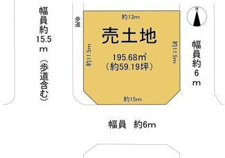 【土地図】 | 大津市水明2丁目24-1　売土地