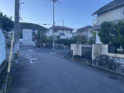【前面道路含む現地写真】 | 大津市水明2丁目24-1　売土地 | 2024年11月　撮影