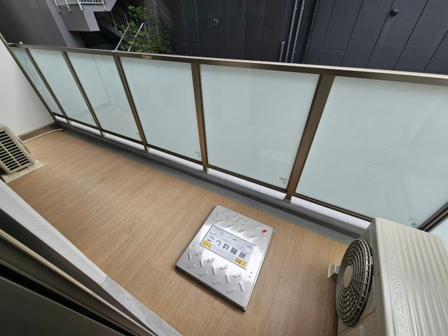 クラシェス深江のバルコニー