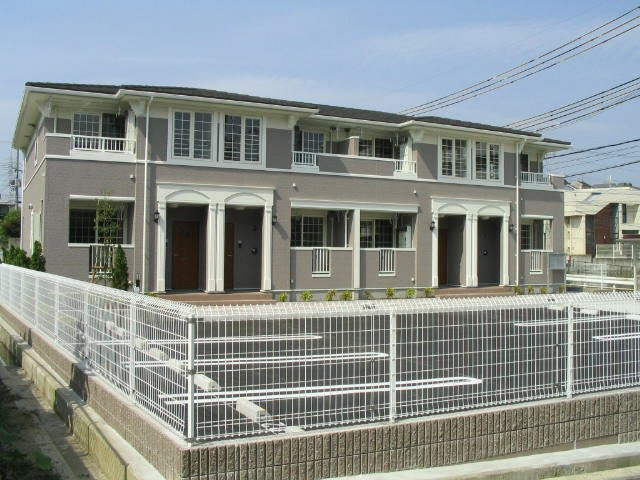 神戸市垂水区名谷町字寺池のアパートの駐車場
