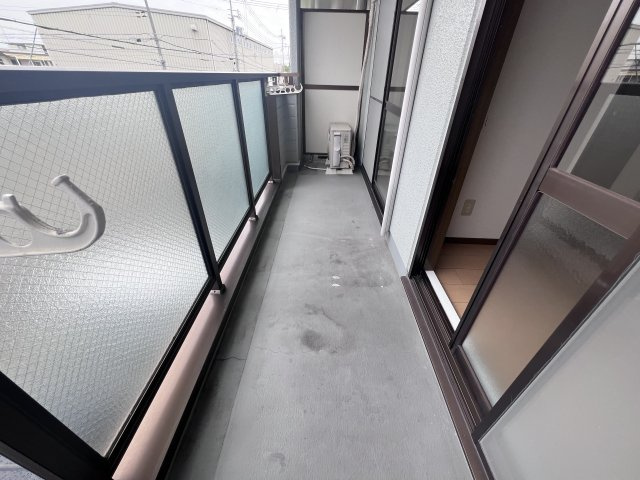 ディアコートＫのバルコニー