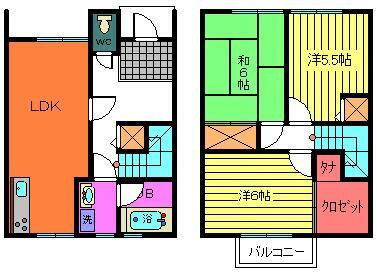 【間取り】 | ハーブプラザ和泉鳥取1
