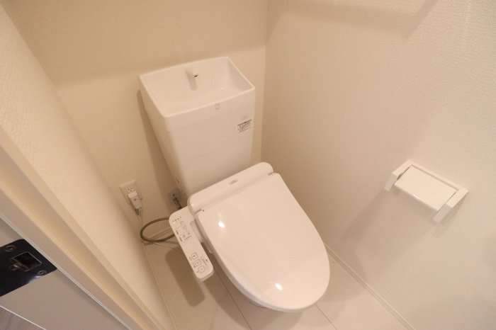 熊本市南区御幸笛田５丁目のアパートのトイレ