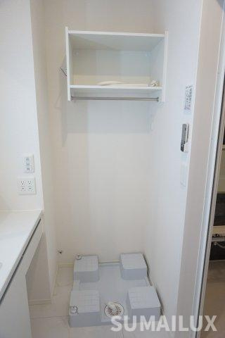 熊本市南区御幸笛田５丁目のアパートの洗面所