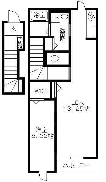 元町ハウスの間取り