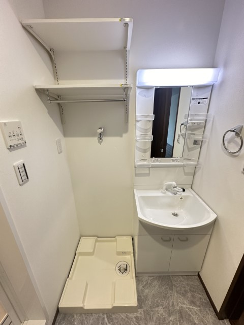 元町ハウスの洗面所|使いやすい洗面所です