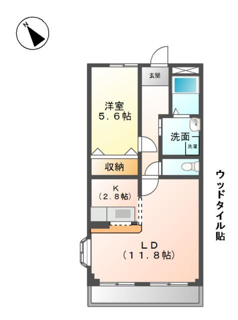プティエシャトーの間取り