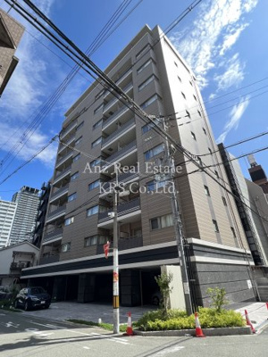 【外観】 | グリーン サイト南森町 | 存在感あるスタイリッシュな外観のマンションです♪