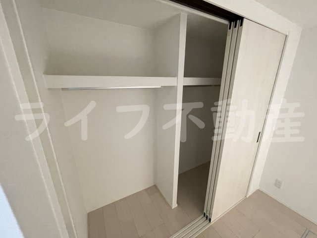 ハーモニーテラス花園東町の収納|収納スペース豊富です