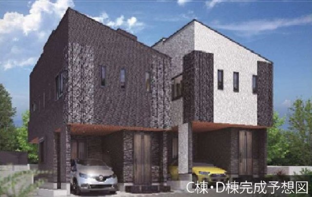 【横浜市旭区南希望が丘53-10全4棟新築戸建てC号棟】★仲介手数料無料★（善部小学校・南希望が丘中学校）の外観パース