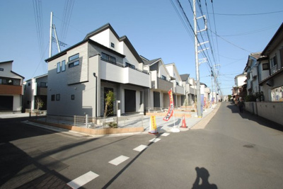 【前面道路含む現地写真】 | 所沢市松郷2期全12棟