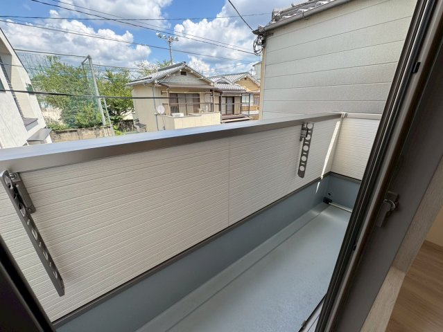 太秦安井車道町のおうちのバルコニー