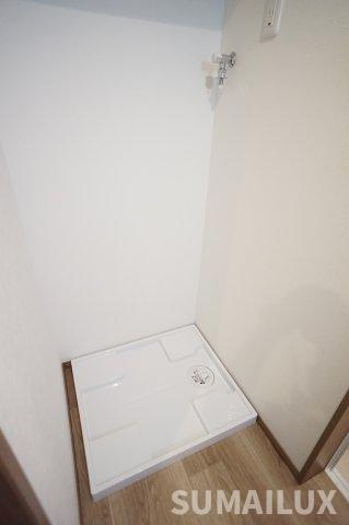 熊本市東区長嶺南４丁目のアパートの洗面所