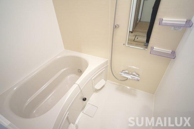 熊本市東区長嶺南４丁目のアパートの浴室