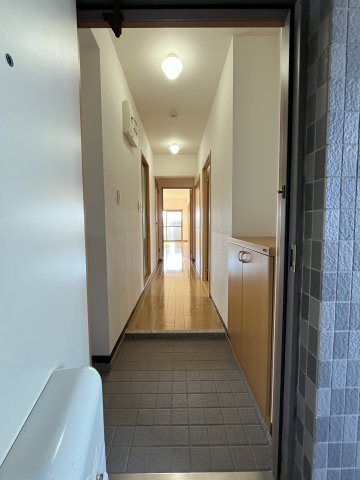 スカイマンションＣの玄関