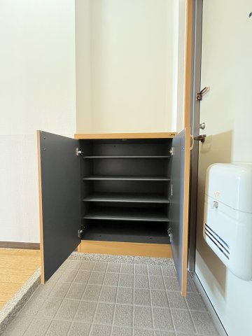 スカイマンションＣの玄関