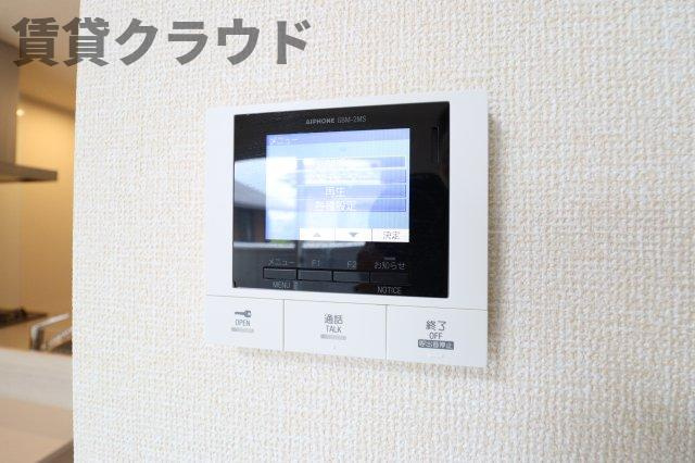 ラシーヌのセキュリティ|TVモニターホン付きでセキュリティ面も安心！