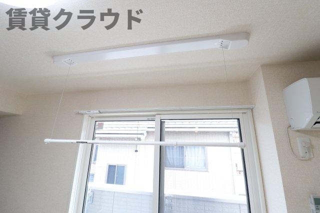 ラシーヌの内装|室内物干し