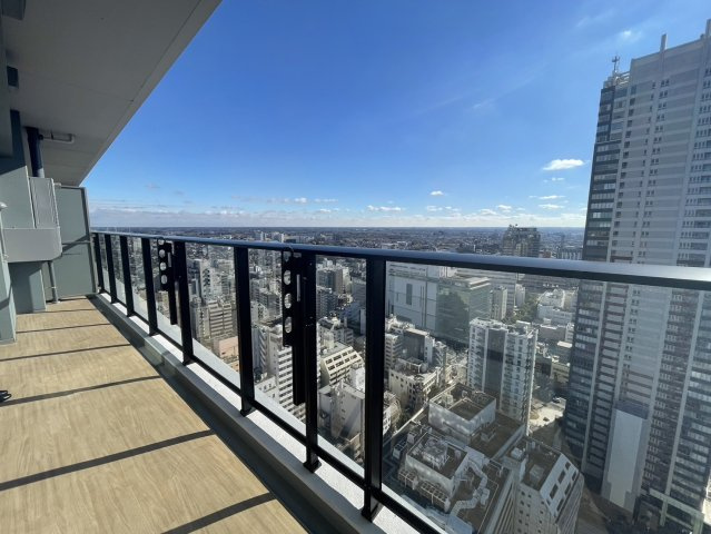 エクセレント　ザ　タワーの展望|バルコニーから南東方向の眺望