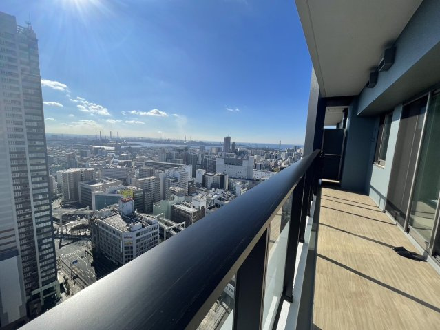 エクセレント　ザ　タワーの展望|バルコニーから南西方向の眺望