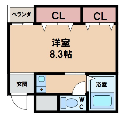 【間取り】 | ヒルズハイツ嶺
