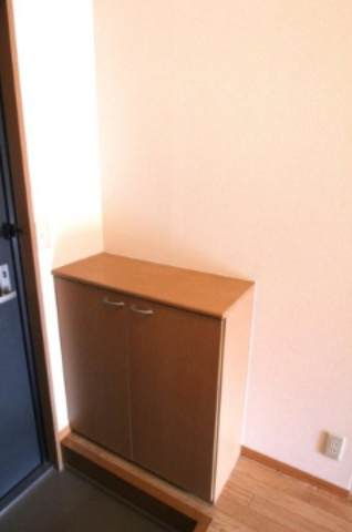 パークサイドヒロツグ棟の玄関