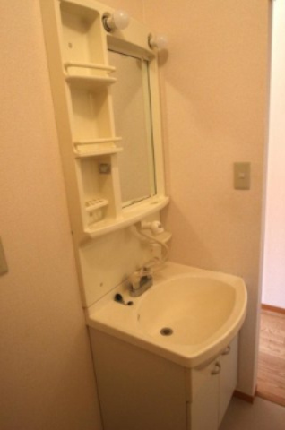 パークサイドヒロツグ棟の洗面所