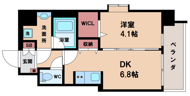 【間取り】 | スプランディッド天王寺Ⅲ