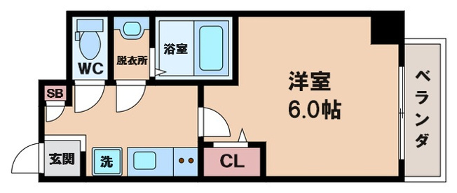 【間取り】 | Le-Bear天王寺東