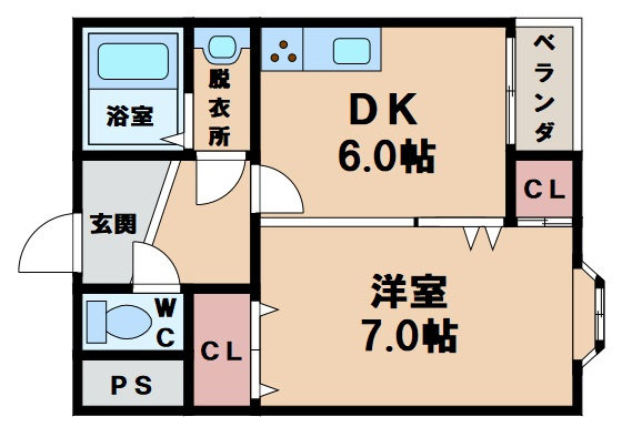 【間取り】 | グランシャリオ天王寺