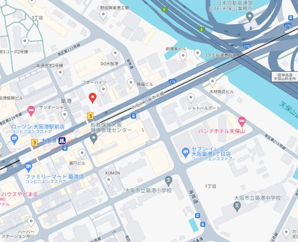 【地図】 | アリビオ大阪港