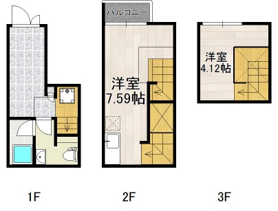 【間取り】 | ガレット博多南