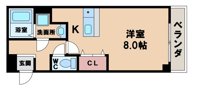【間取り】 | Ｙ’ｓパレス桑津
