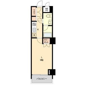 スクエア名駅南の間取り