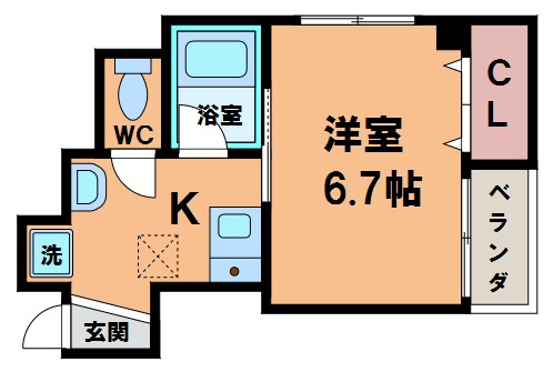【間取り】 | ＫＡＮＡＩ　ＤＥＮＴＡＬ　ＢＬＤ．