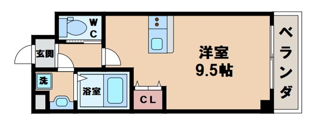 【間取り】 | ＫＳロイヤル天王寺北