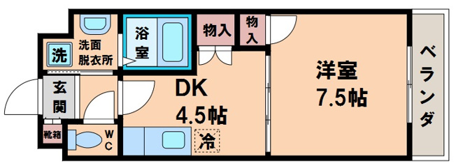 【間取り】 | 寺田町ハイツ
