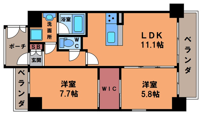 【間取り】 | 南海グランドコート阿倍野