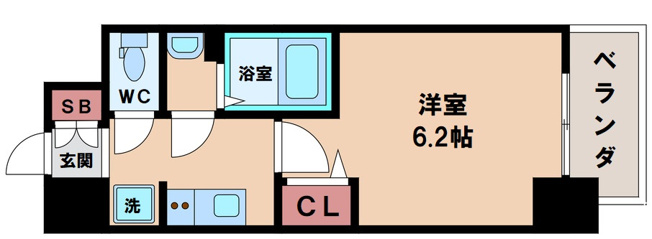 【間取り】 | スプランティッド天王寺DUE