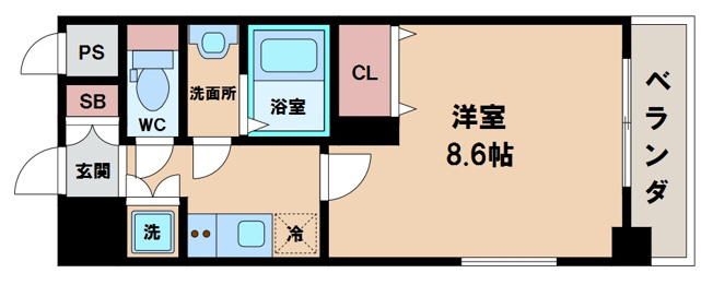 【間取り】 | レジュールアッシュ天王寺