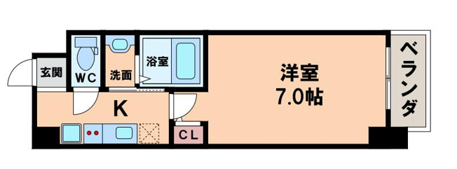 【間取り】 | グランパシフィック天王寺南
