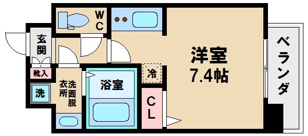 【間取り】 | クレアートクラウン天王寺