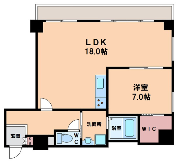 【間取り】 | シティアーク天王寺