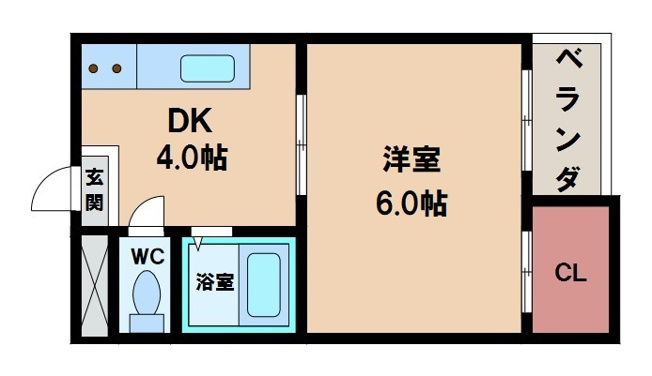 【間取り】 | パル天王寺南
