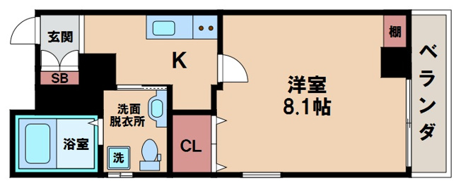 【間取り】 | ベリーウェル阿倍野